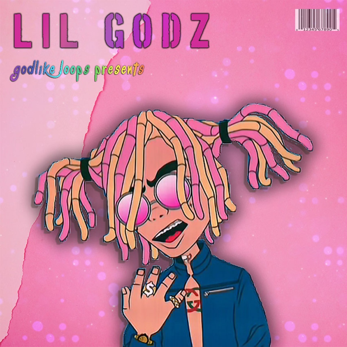 Godlike Loops - Lil Godz Sample Packs Software GUI Artwork